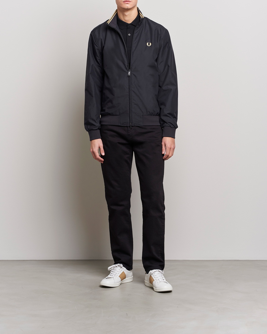 Herr | Jackor | Fred Perry | Brentham Jacket Black