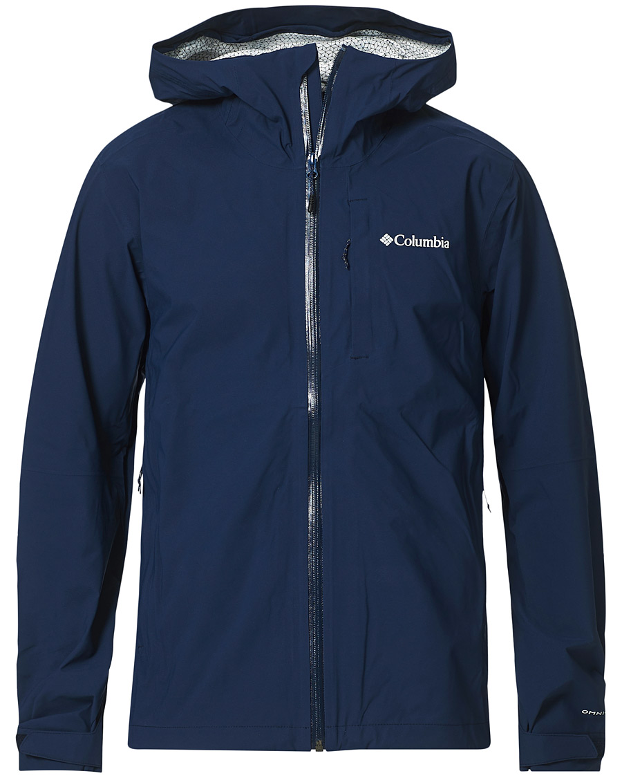 Herr | Jackor | Columbia | Omni-Tech Waterproof Shell Jacket Collegiate Navy