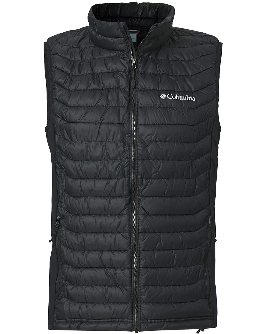 Herr | Jackor | Columbia | Powder Pass Lightweight Padded Vest Black