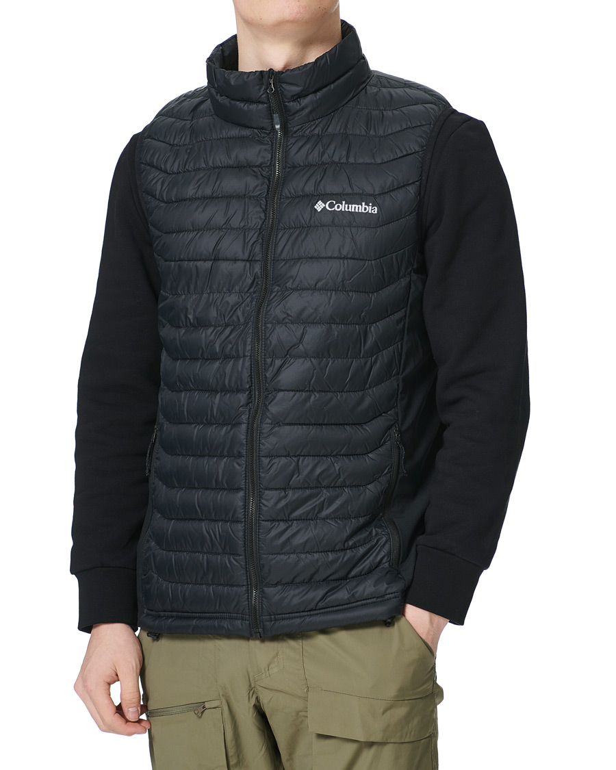 Herr | Jackor | Columbia | Powder Pass Lightweight Padded Vest Black