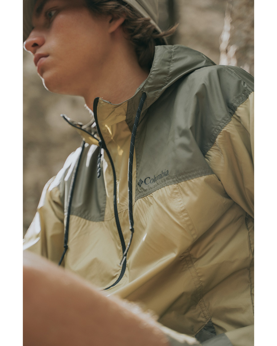 Herr | Jackor | Columbia | Flash Challenger Windbreaker Savory/Stone Green