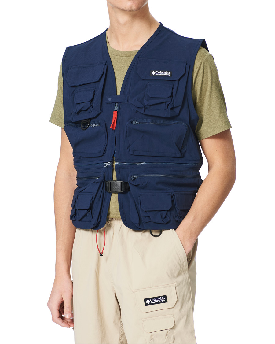 Herr | Jackor | Columbia | Field Creek Big Horn Vest Navy