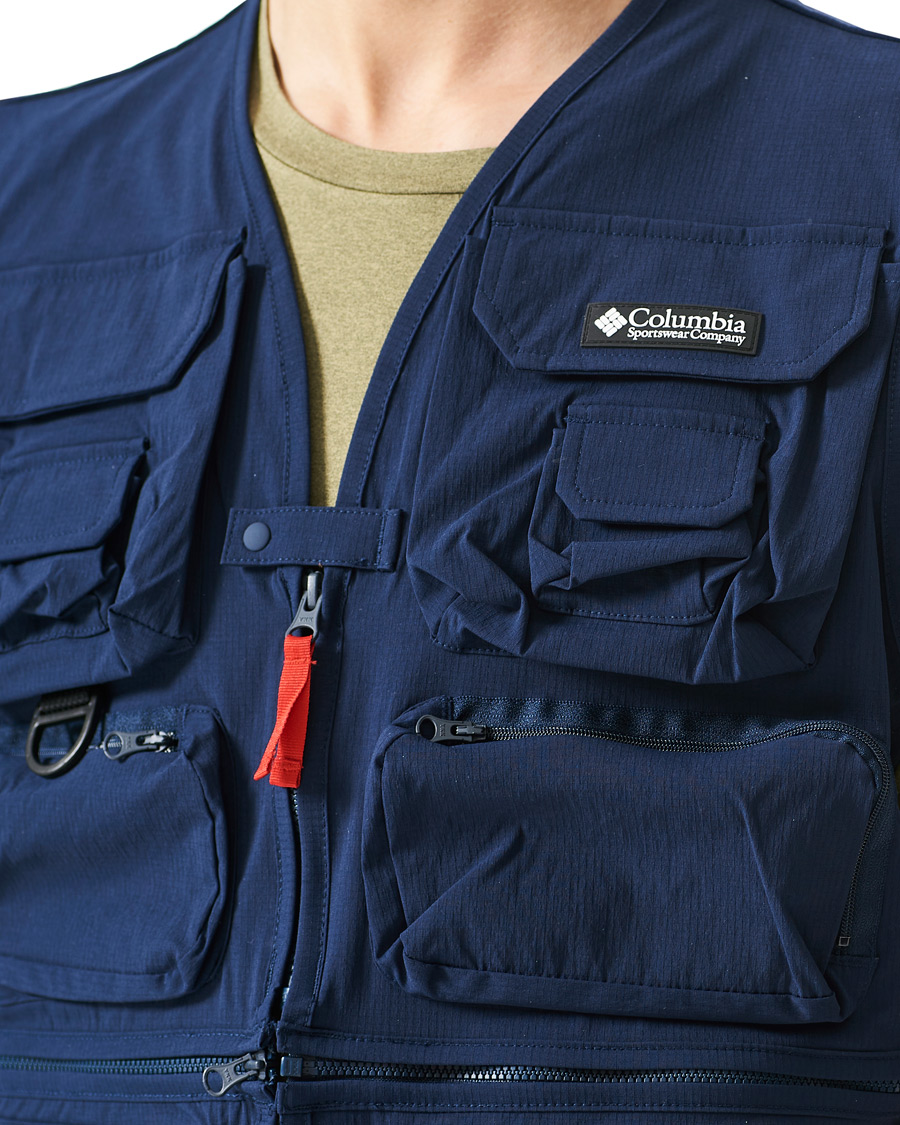 Herr | Jackor | Columbia | Field Creek Big Horn Vest Navy