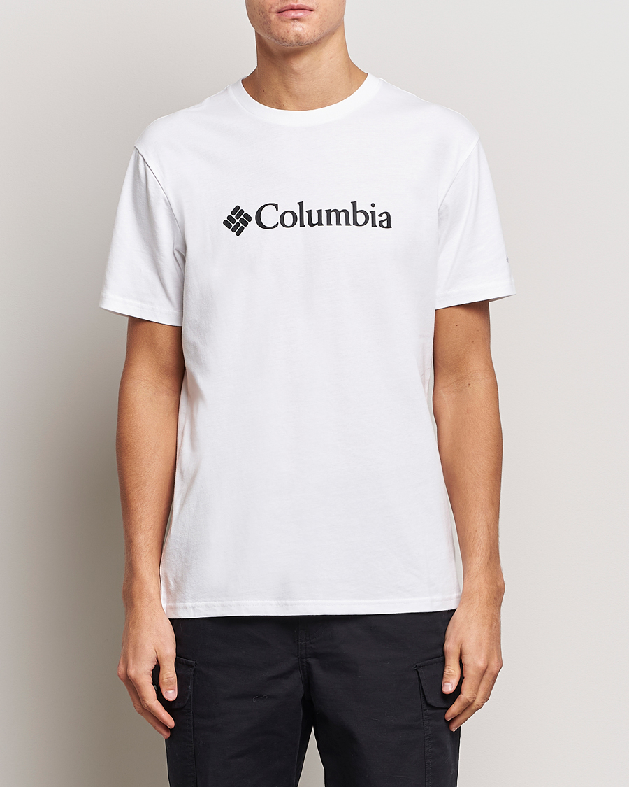 Herr |  | Columbia | Organic Cotton Basic Logo T-Shirt White