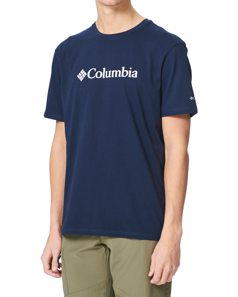 Herr | T-Shirts | Columbia | Basic Logo Tee Collegiate Navy