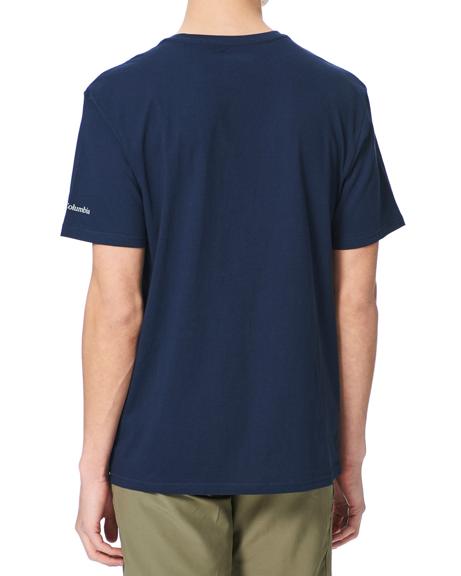 Herr | T-Shirts | Columbia | Basic Logo Tee Collegiate Navy
