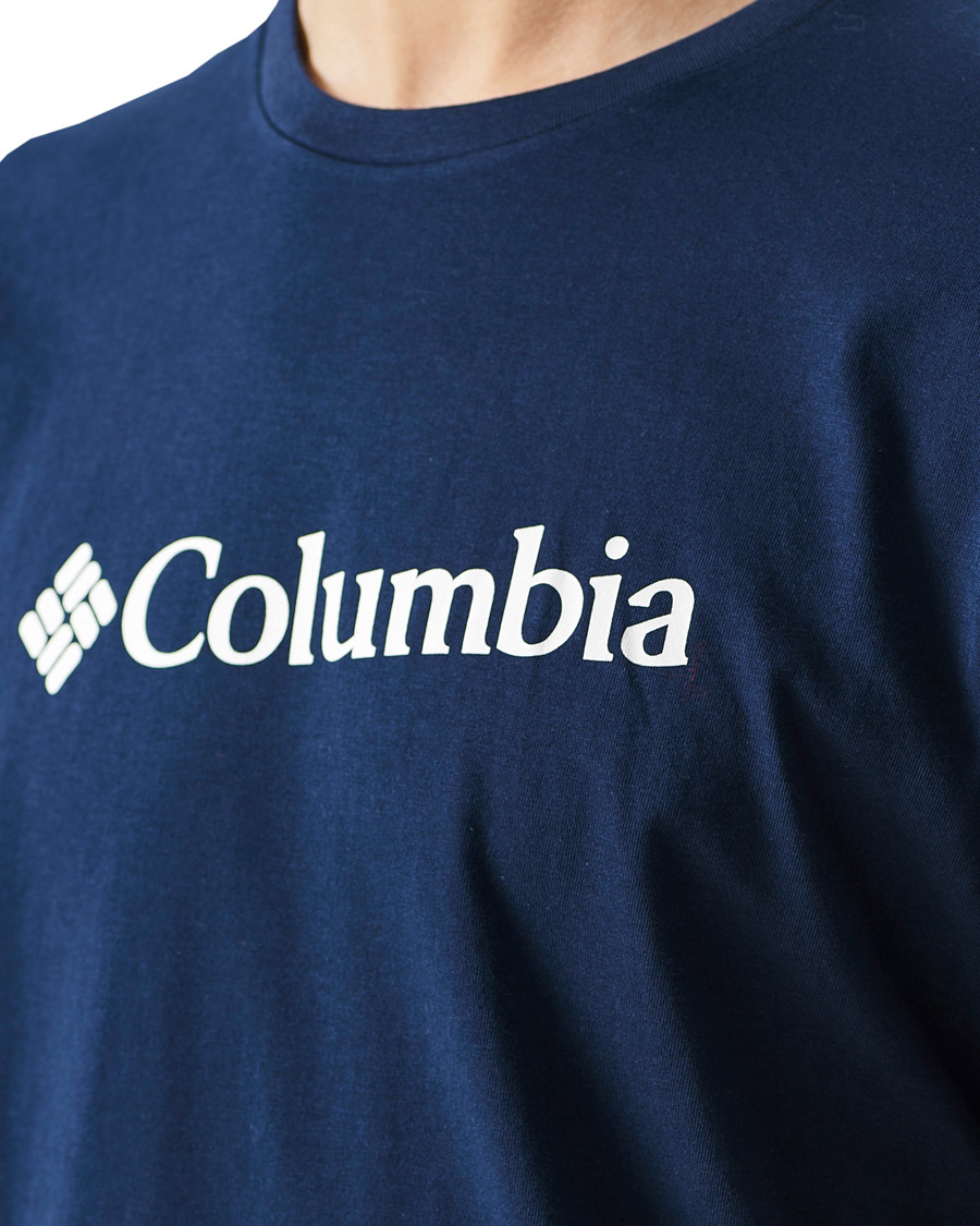 Herr | T-Shirts | Columbia | Basic Logo Tee Collegiate Navy