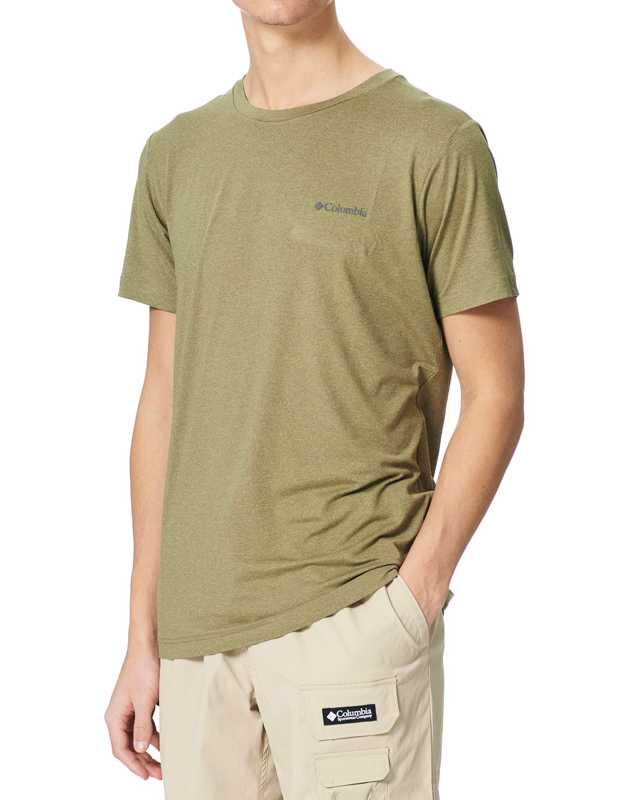 Herr | T-Shirts | Columbia | Tech Trail Graphic Tee Savory Heather