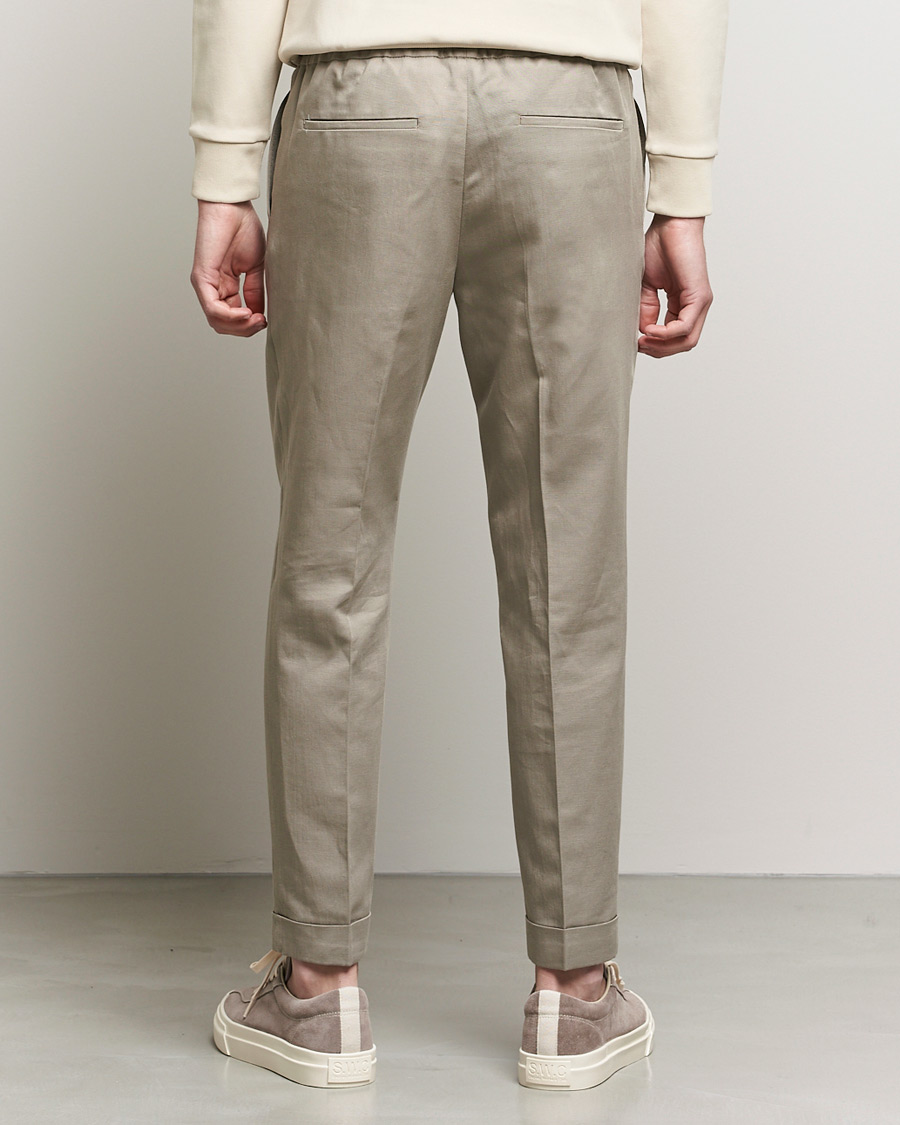 Herr | Byxor | Filippa K | Terry Linen Trousers Light Taupe