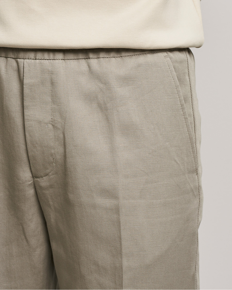 Herr | Byxor | Filippa K | Terry Linen Trousers Light Taupe