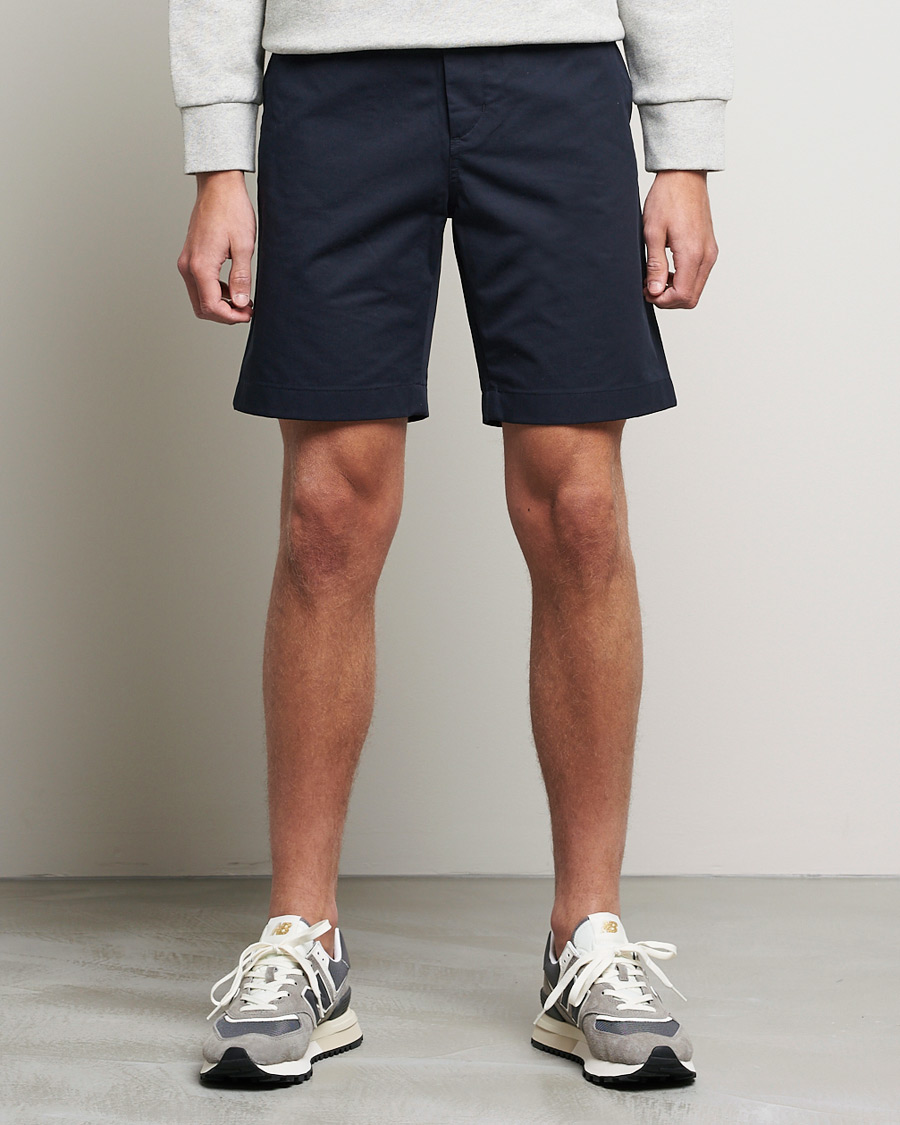 Herr |  | Filippa K | Flynn Cotton Shorts Navy