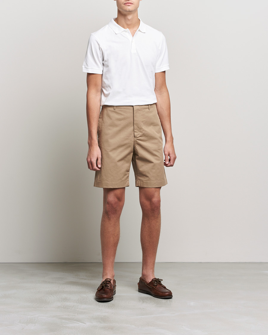 Herr | Shorts | Filippa K | Flynn Cotton Shorts Dark Khaki