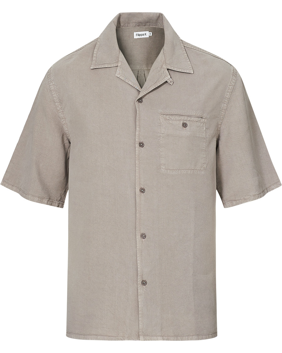 Herr | Skjortor | Filippa K | Charlie Tencel Shirt Light Taupe