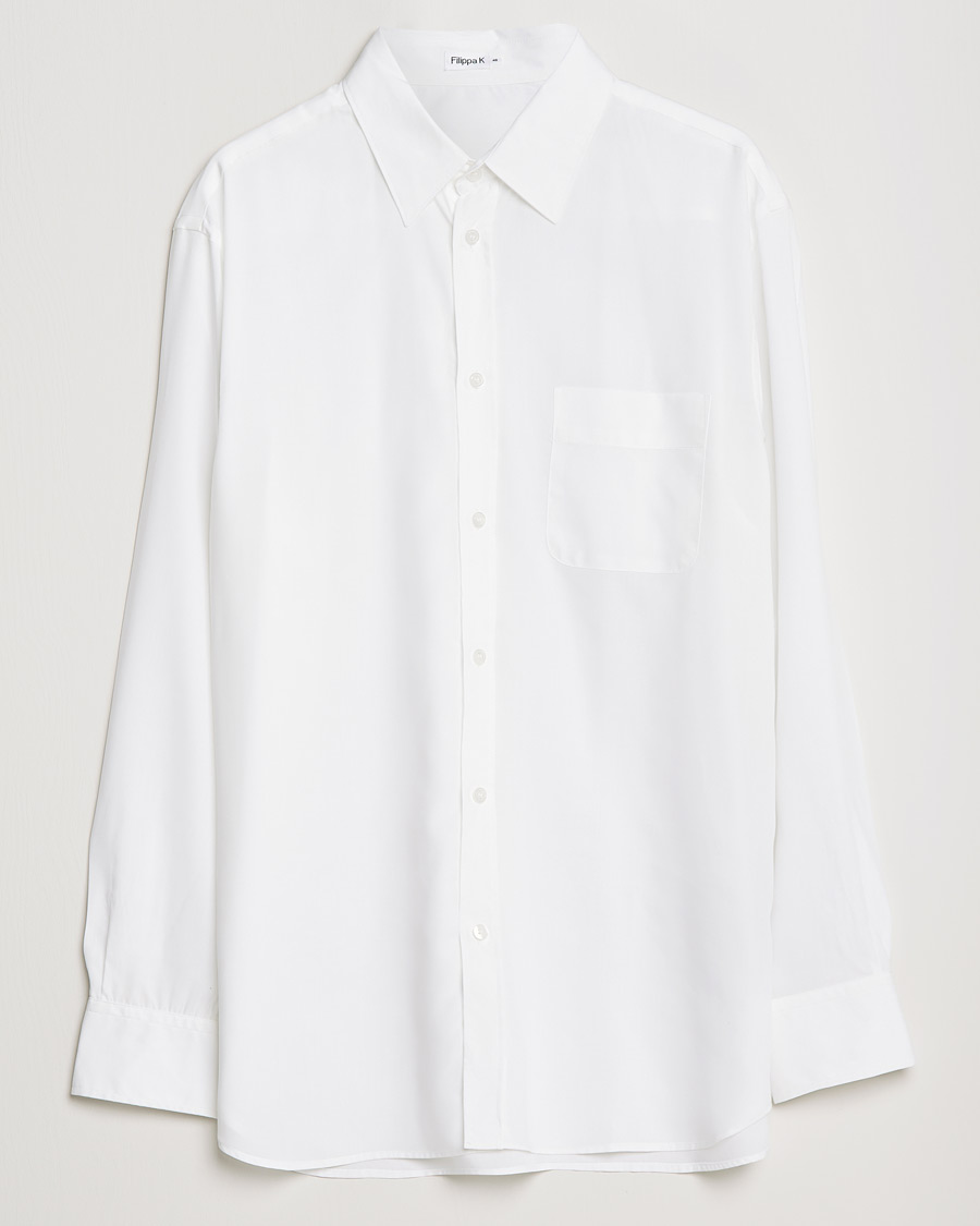 Herr |  | Filippa K | Noel Tencel Shirt White