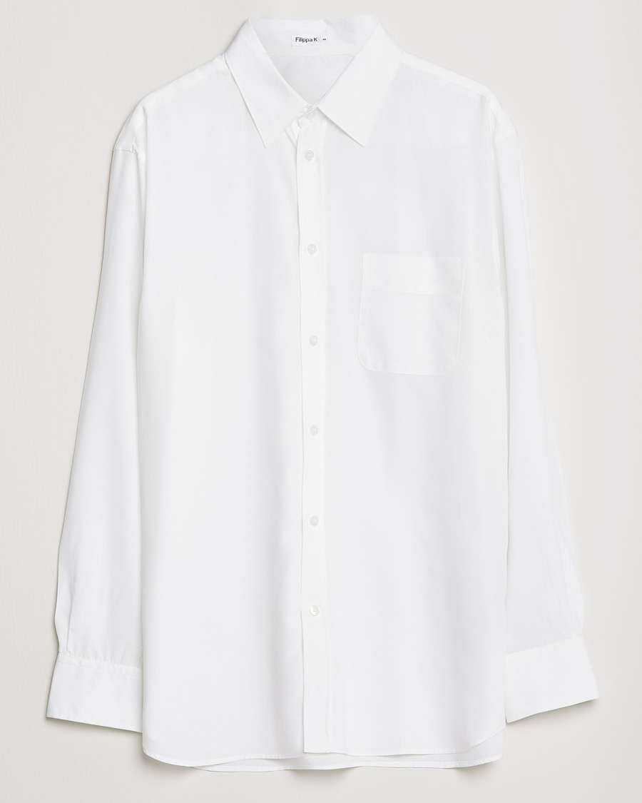 Herr | Skjortor | Filippa K | Noel Tencel Shirt White