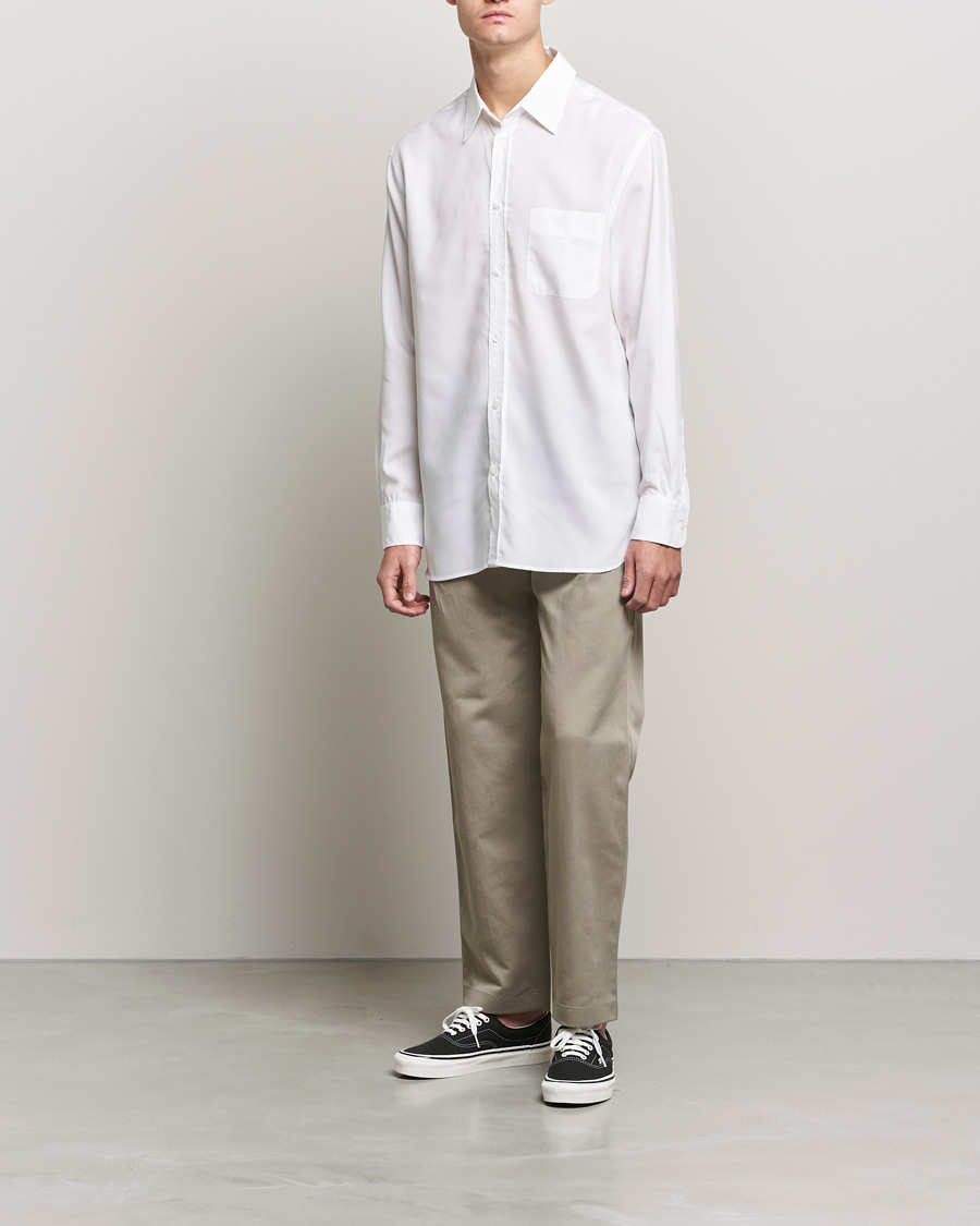 Herr | Skjortor | Filippa K | Noel Tencel Shirt White