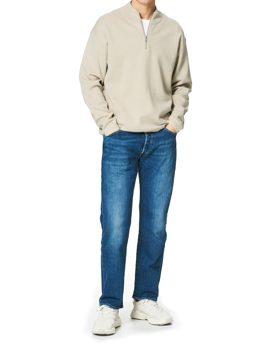 Herr | Tröjor | Filippa K | Ethan Sweater Grey Beige