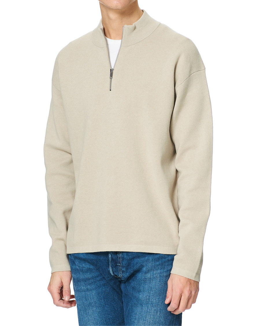 Herr | Tröjor | Filippa K | Ethan Sweater Grey Beige