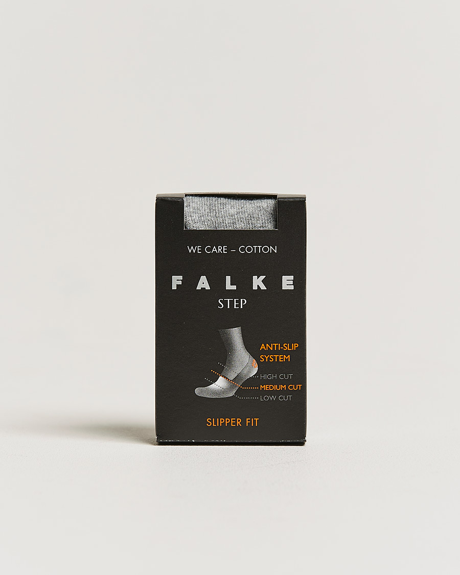 Herr | Underkläder | Falke | Step In Box Loafer Sock Grey