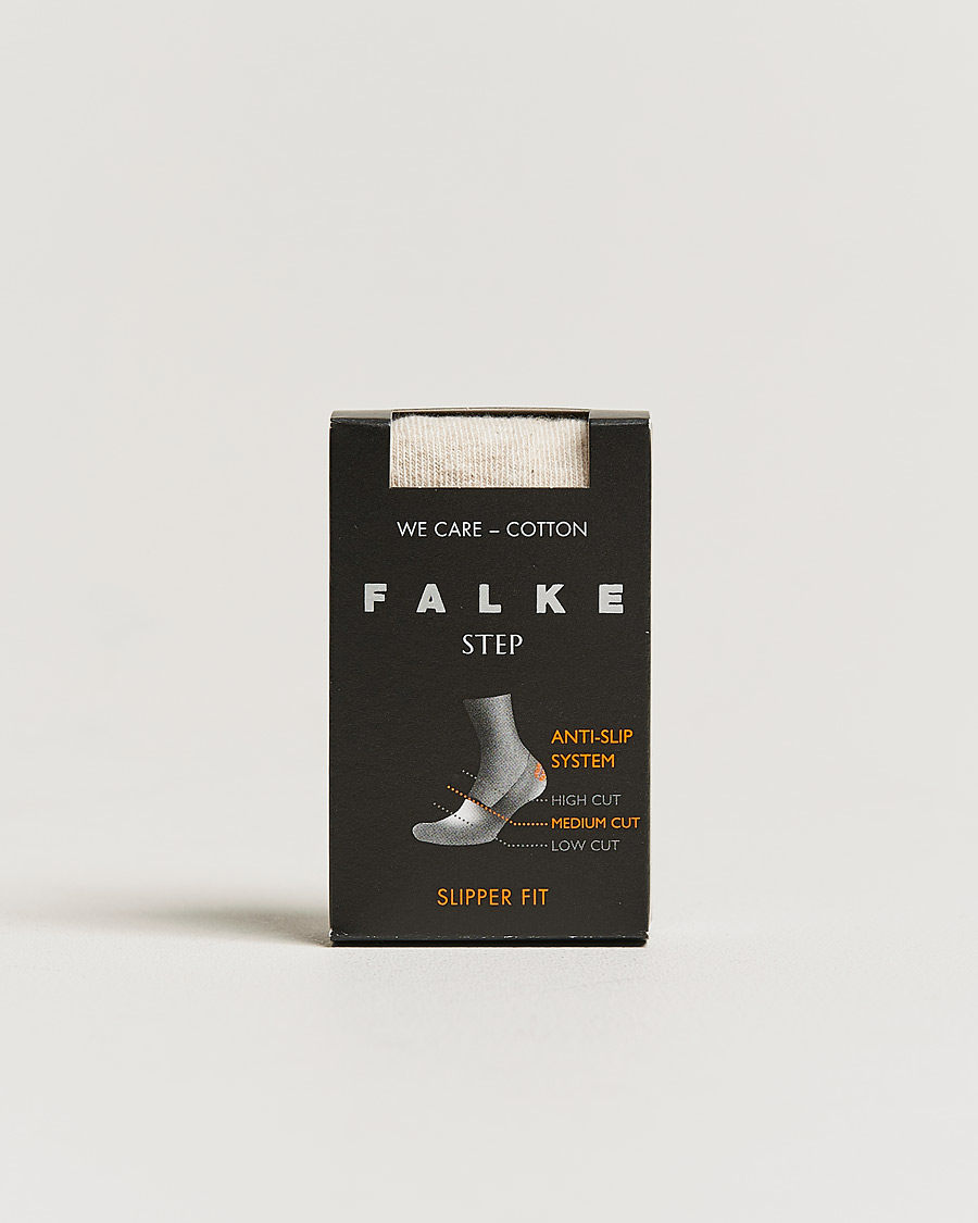 Herr | Underkläder | Falke | Step In Box Loafer Sock Sand Melange