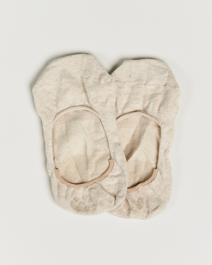 Herr | Underkläder | Falke | Step In Box Loafer Sock Sand Melange