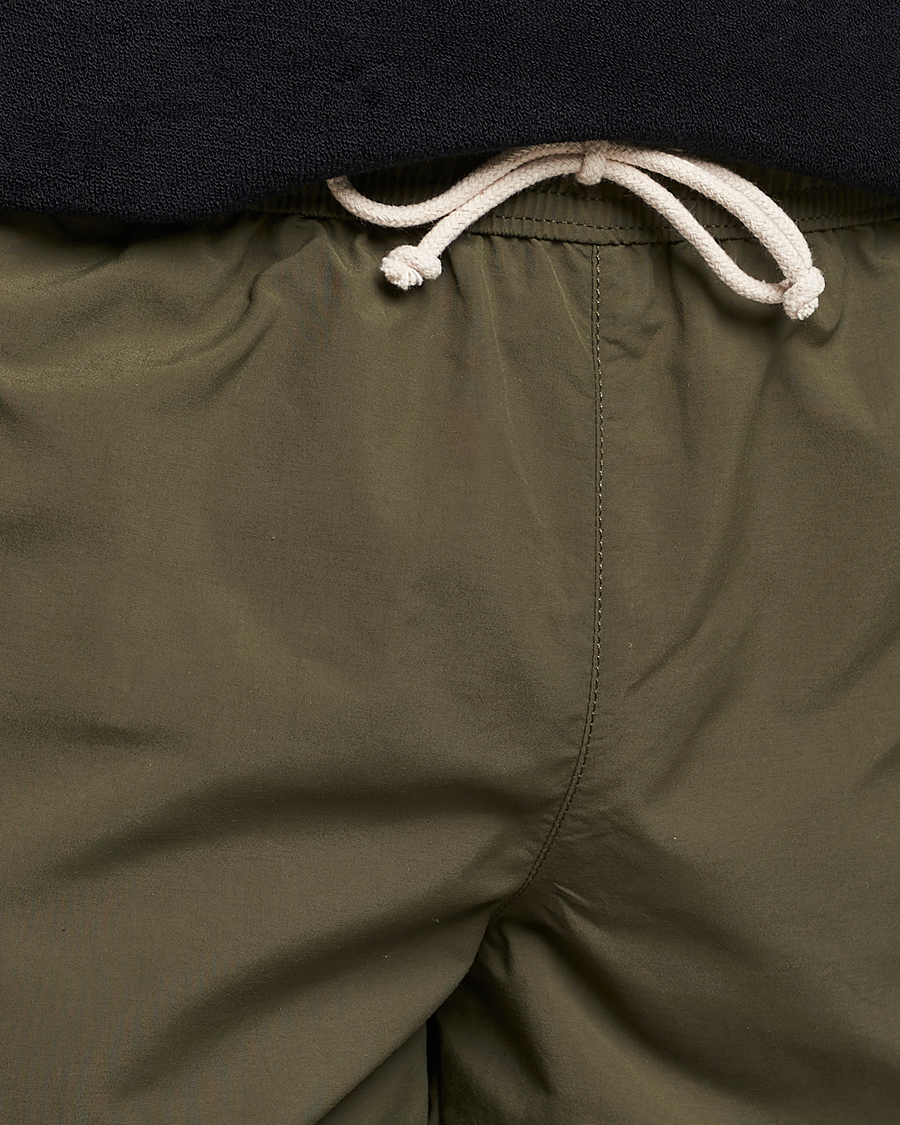 Herr | Badbyxor | Ripa Ripa | Plain Swimshorts Olive Green