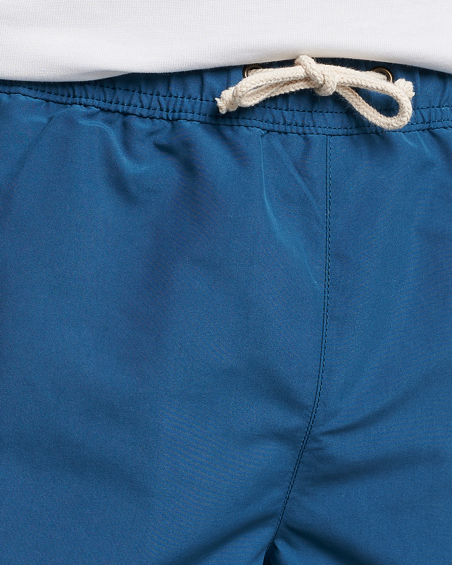 Herr | Badbyxor | Ripa Ripa | Plain Swimshorts Petrol Blue