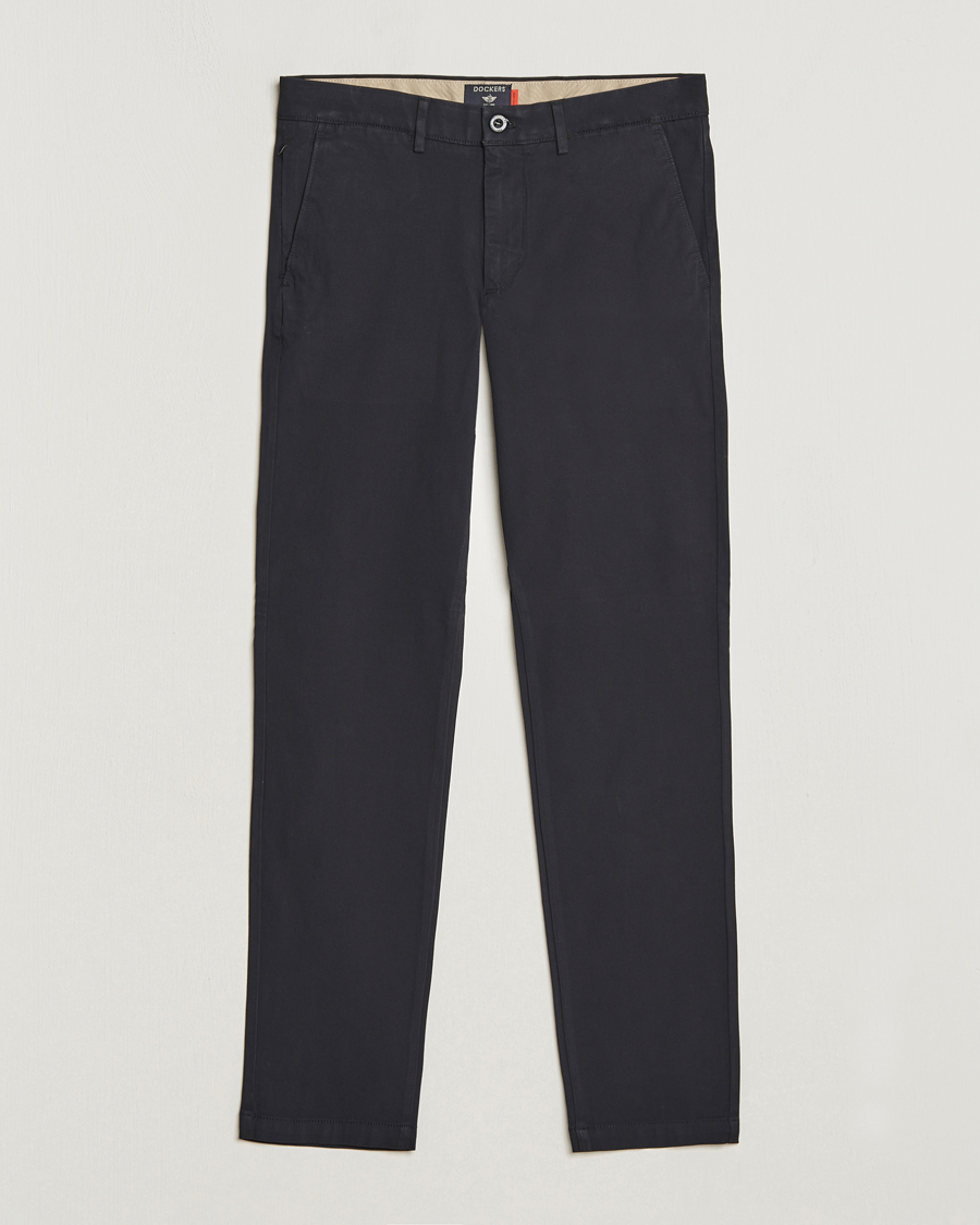 Herr | Byxor | Dockers | Cotton Chino Tapered Black