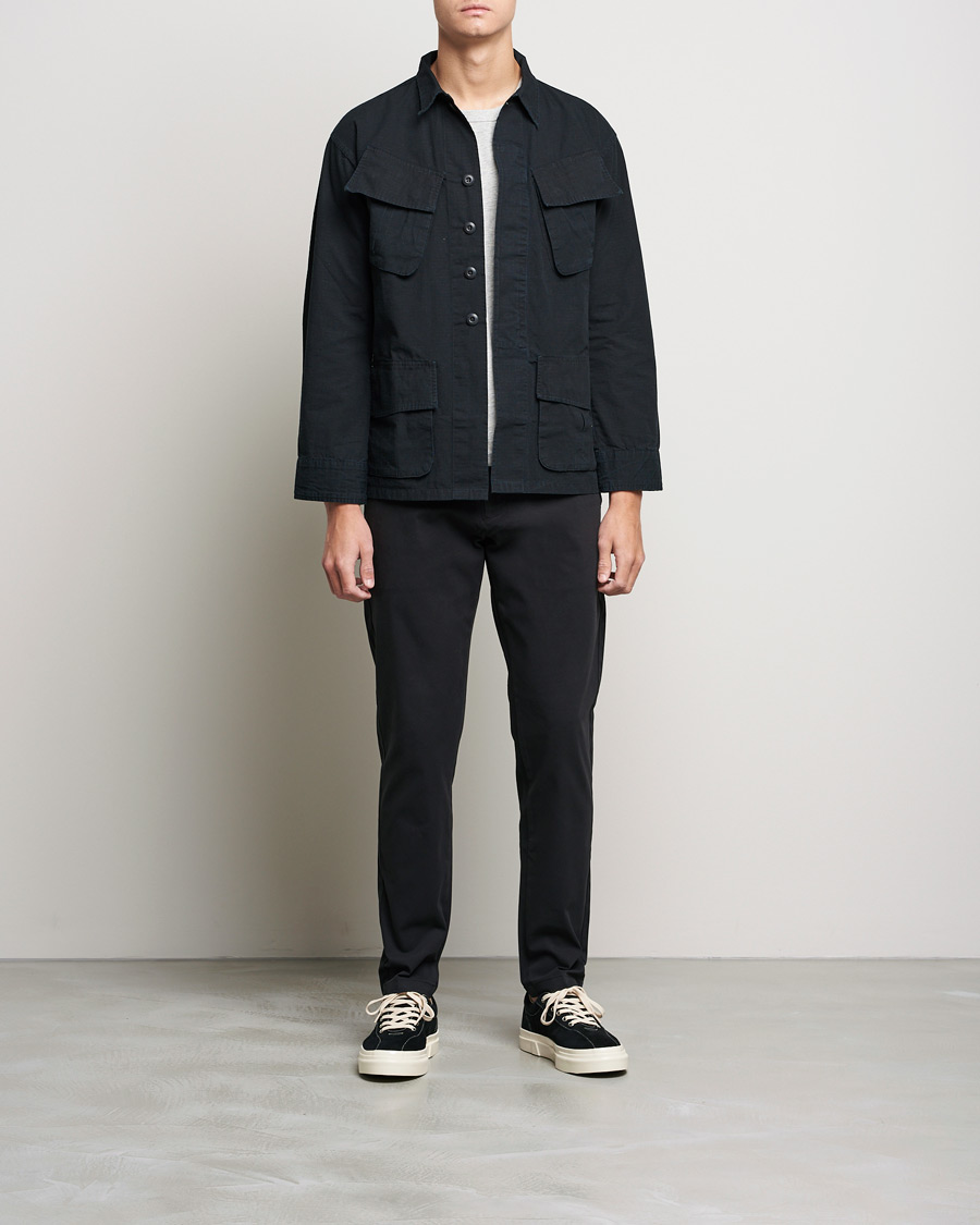 Herr | Byxor | Dockers | Cotton Chino Tapered Black