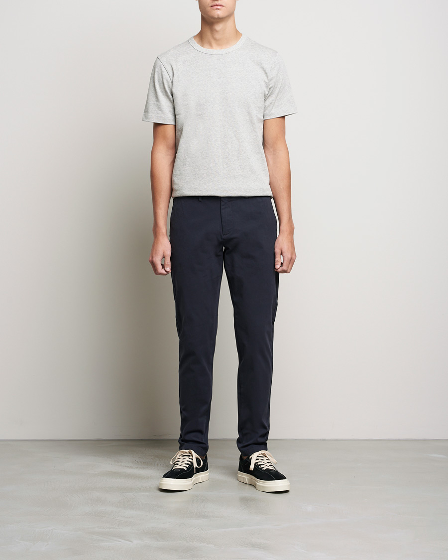 Herr | Byxor | Dockers | Cotton Chino Tapered Navy
