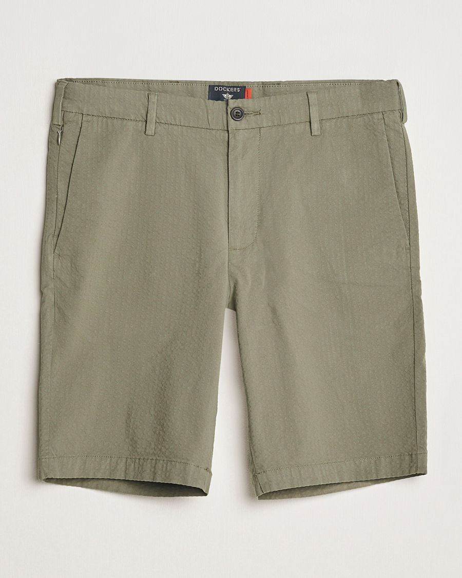 Herr | Shorts | Dockers | Cotton Stretch Seersucker Chino Shorts Camo