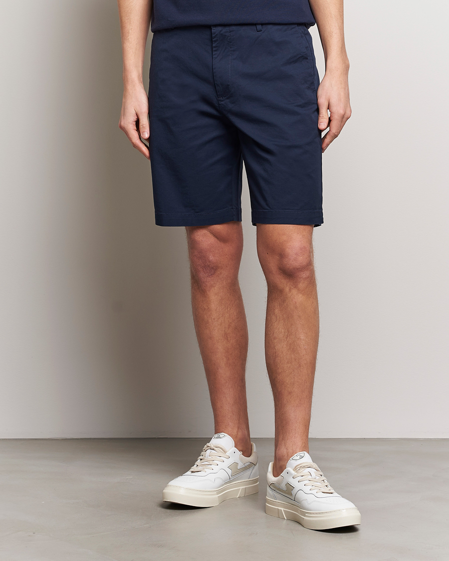 Herr | Shorts | Dockers | Cotton Stretch Twill Chino Shorts Navy Blazer