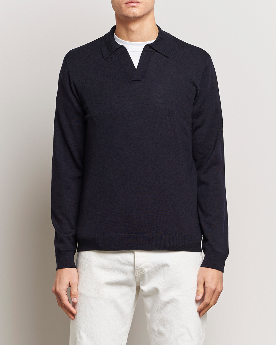 Herr | A Day's March | A Day's March | Manol Merino Polo Navy