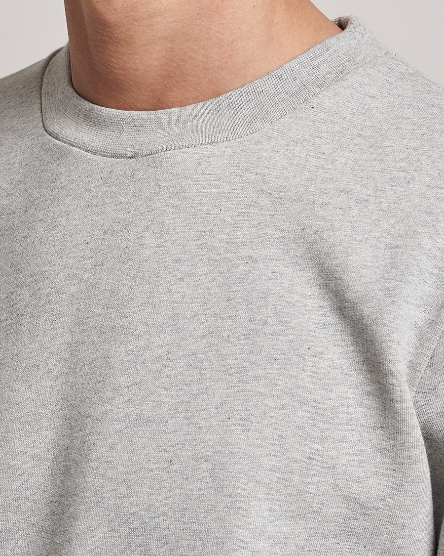 Herr | Tröjor | A Day's March | Shaw Sturdy Fleece Sweatshirt Grey