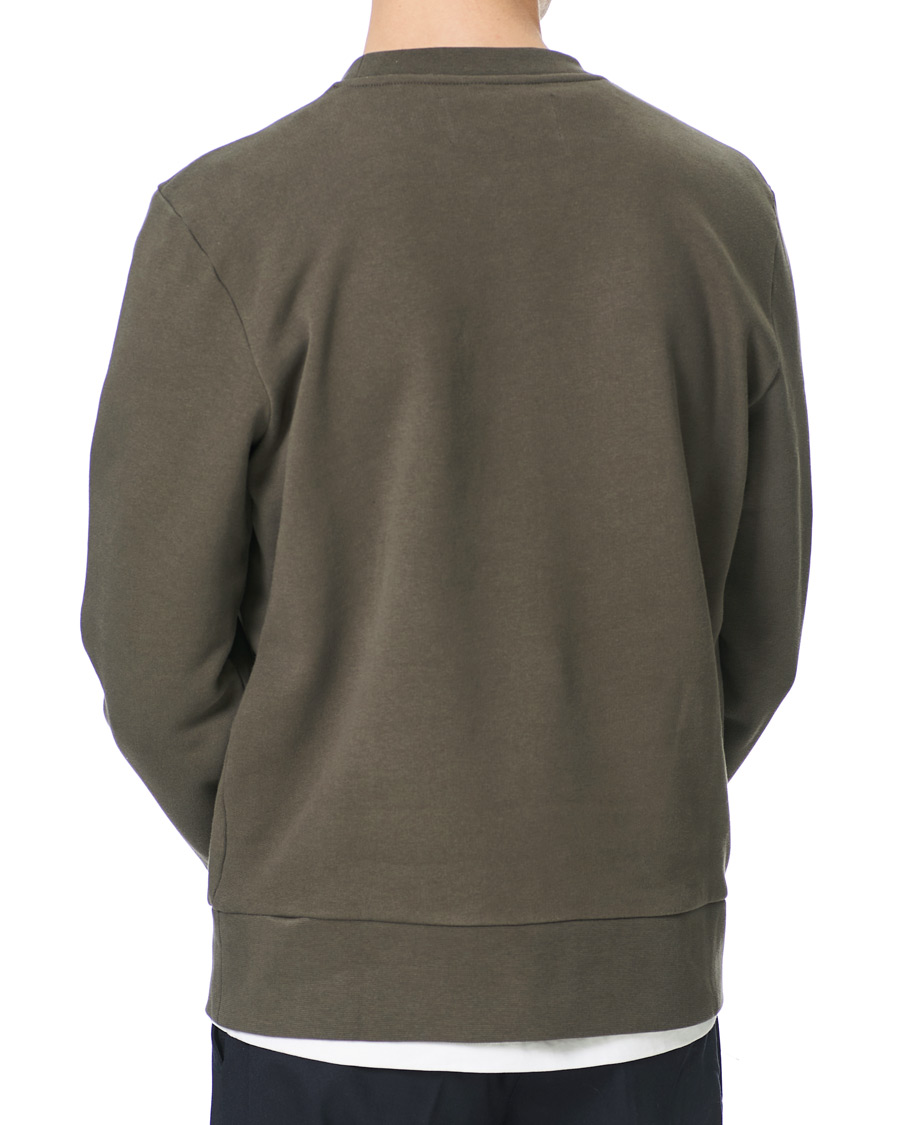 Herr | Tröjor | A Day's March | Shaw Sturdy Fleece Sweatshirt Olive