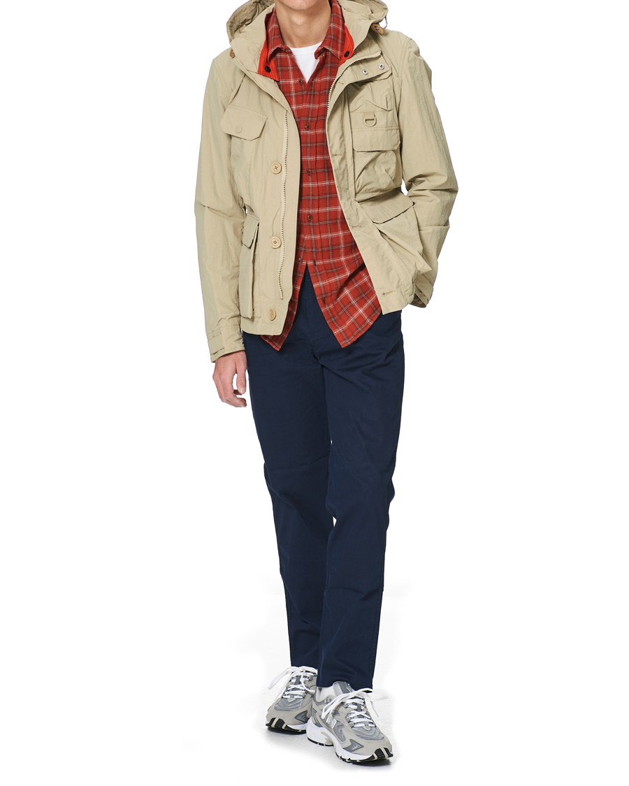 Herr | Jackor | Holubar | Eureka Nylon Hooded Field Jacket Beige