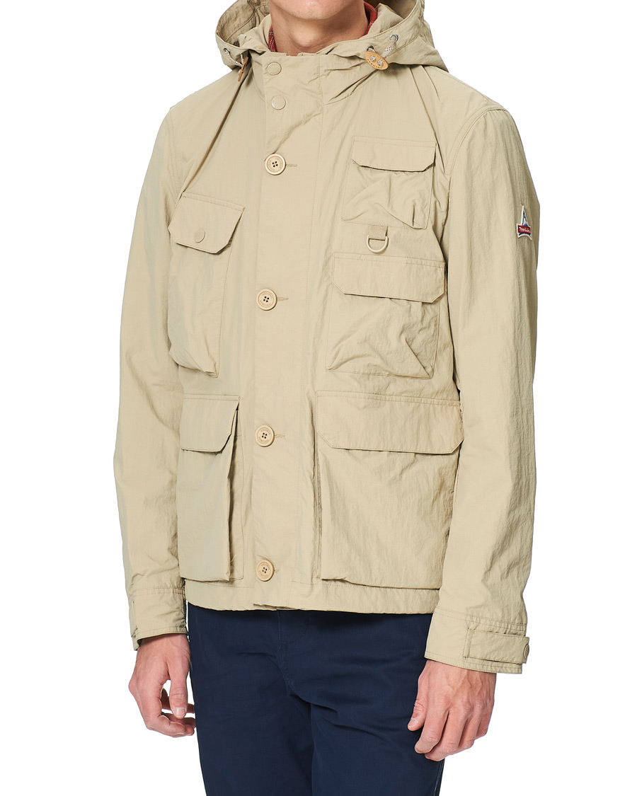 Herr | Jackor | Holubar | Eureka Nylon Hooded Field Jacket Beige