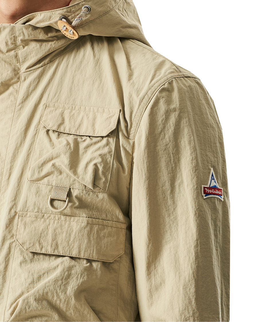Herr | Jackor | Holubar | Eureka Nylon Hooded Field Jacket Beige