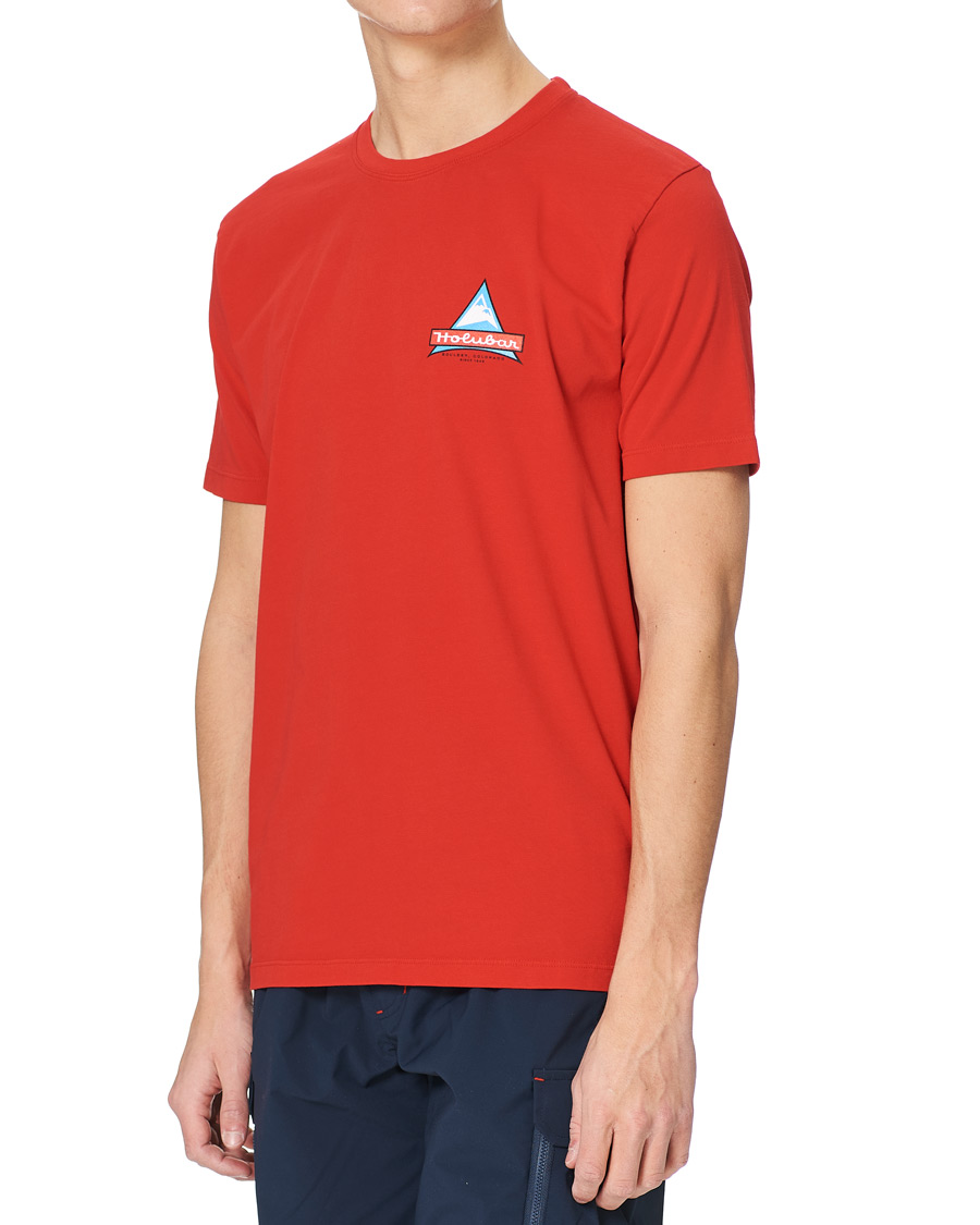 Herr | T-Shirts | Holubar | Cotton Logo Tee Wine