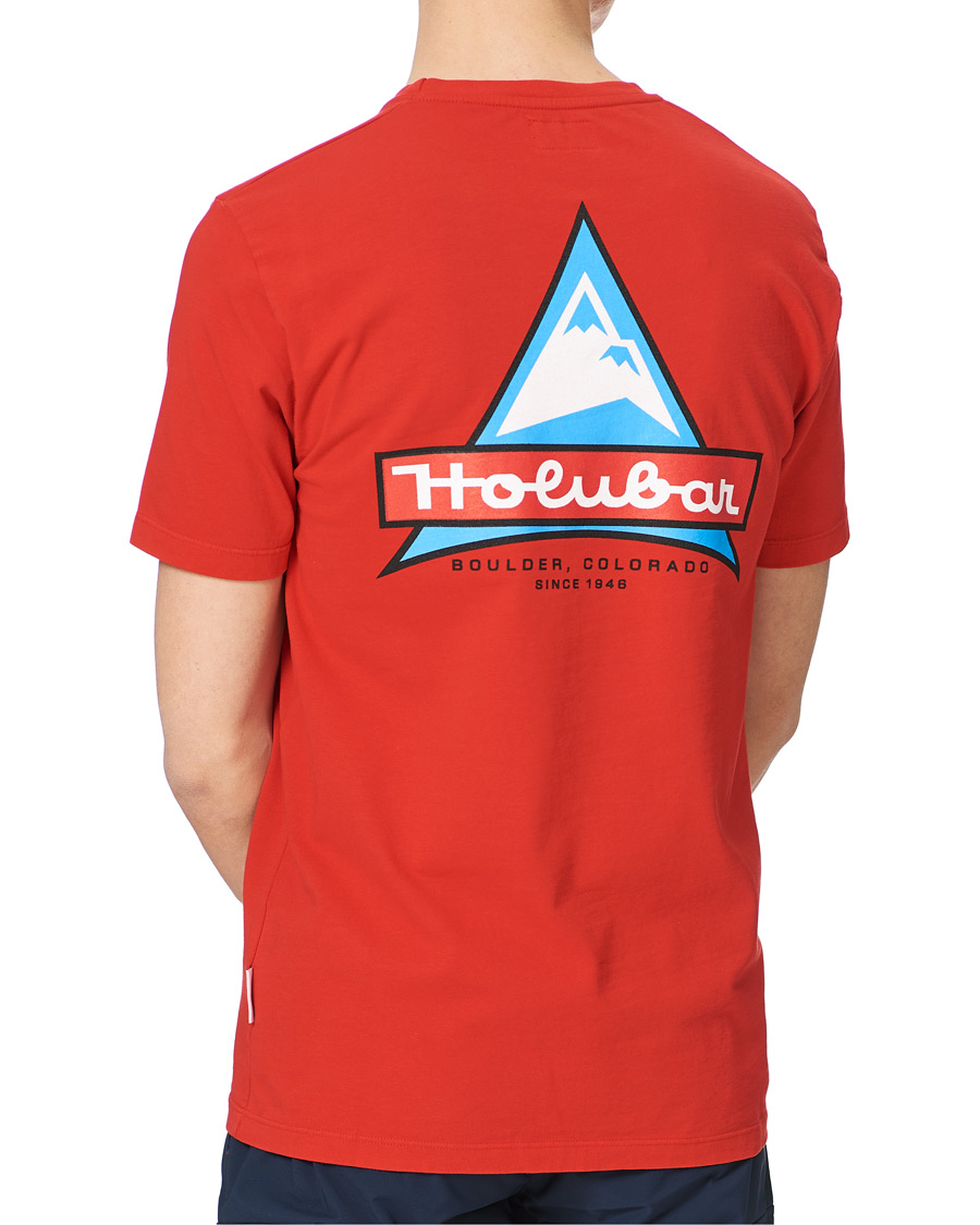 Herr | T-Shirts | Holubar | Cotton Logo Tee Wine
