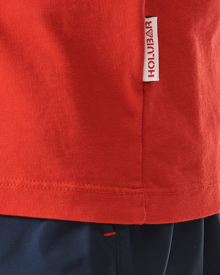 Herr | T-Shirts | Holubar | Cotton Logo Tee Wine
