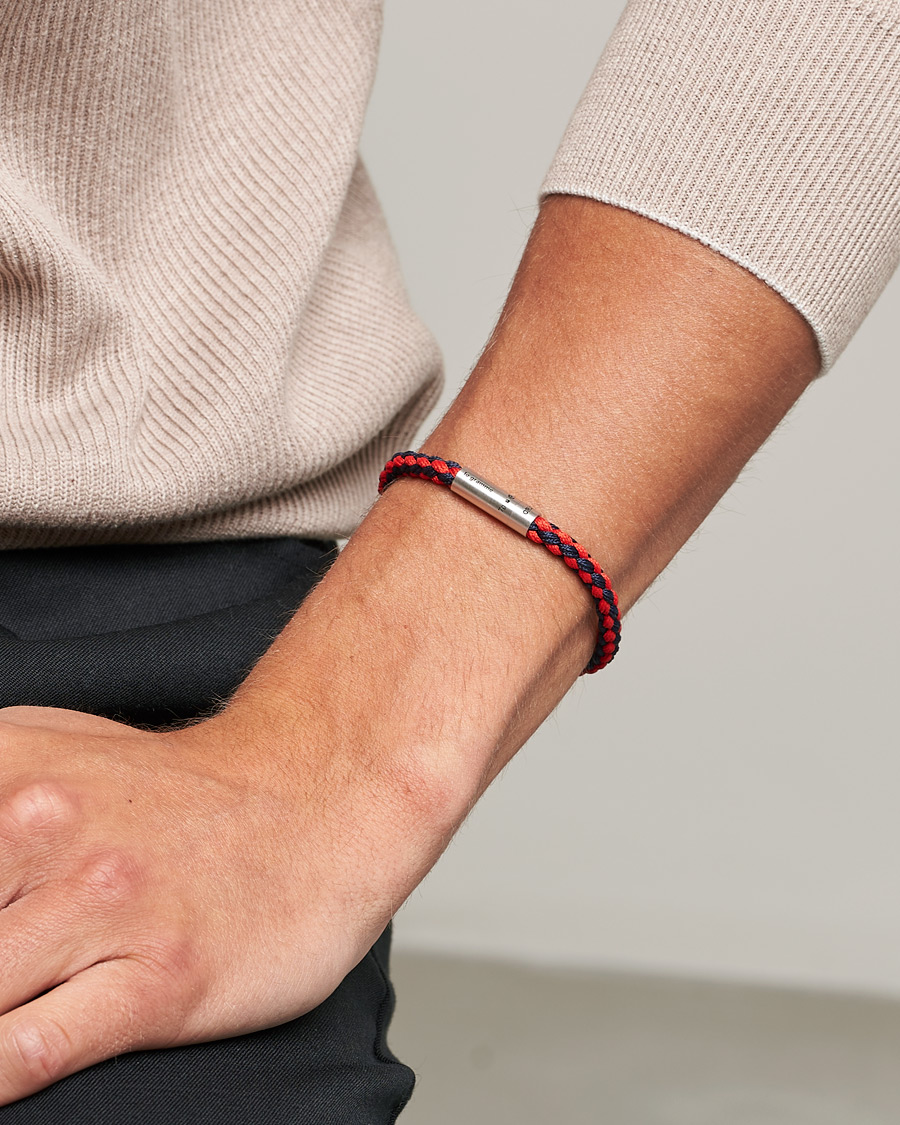 Herr | Avdelningar | LE GRAMME | X Orlebar Brown Nato Bracelet Navy/Red