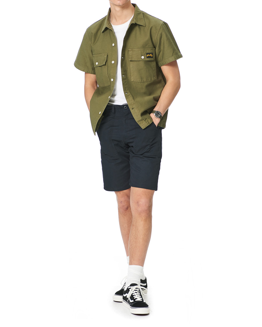 Herr | Shorts | Stan Ray | Fatigue Twill Shorts Black