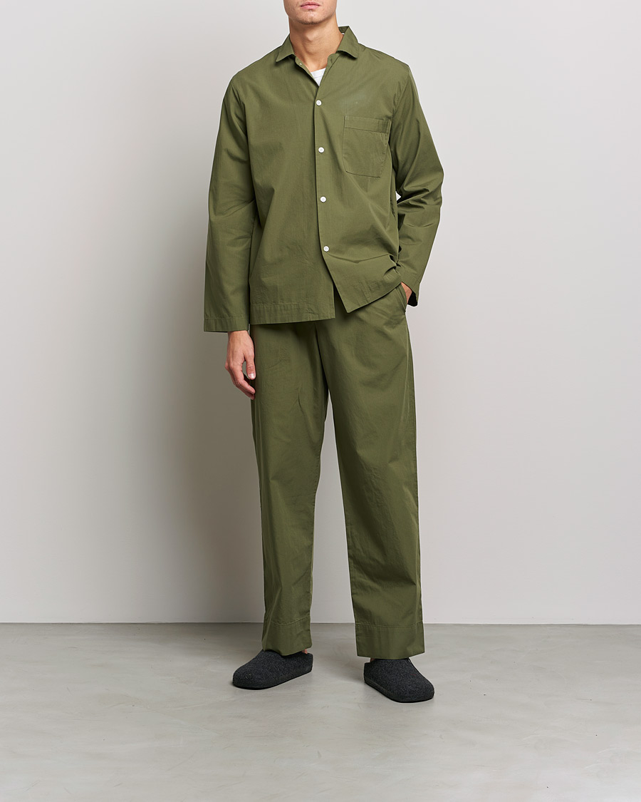 Herr | Pyjamas & Morgonrockar | Tekla | Poplin Pyjama Shirt Willow
