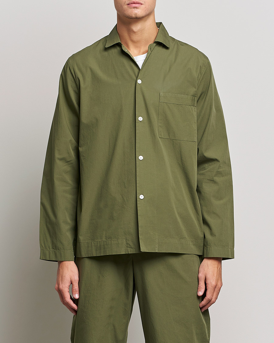 Herr | Pyjamas & Morgonrockar | Tekla | Poplin Pyjama Shirt Willow