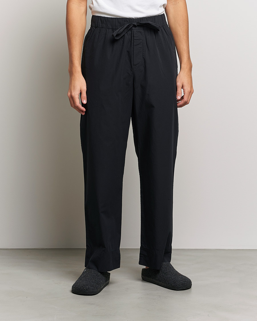 Herr | Pyjamas & Morgonrockar | Tekla | Poplin Pyjama Pants All Black