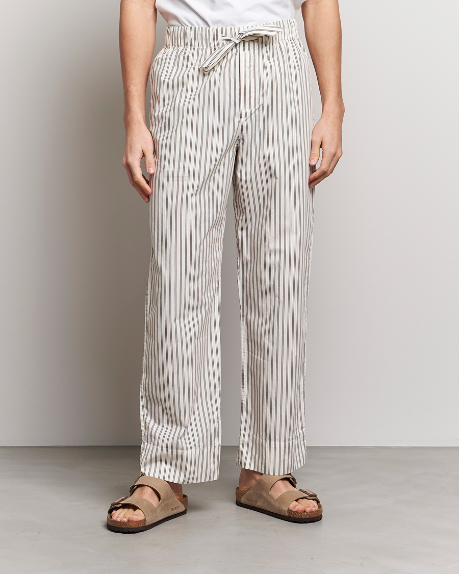 Herr | Tekla | Tekla | Poplin Pyjama Pants Hopper Stripes