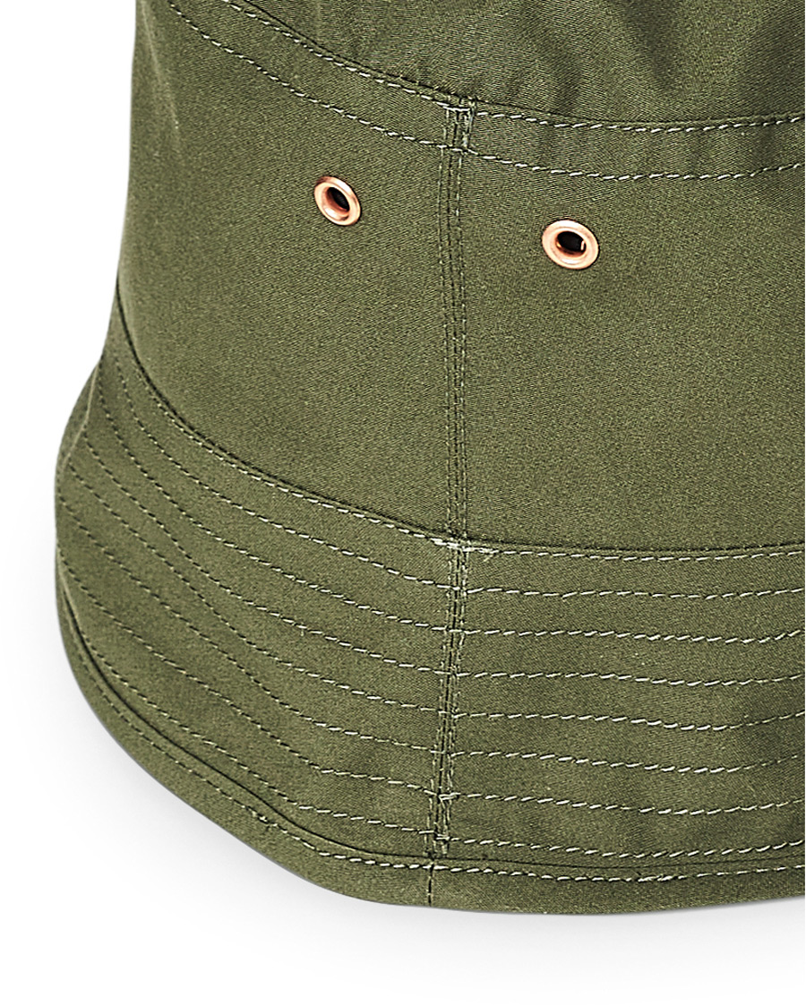 Herr | Private White V.C. Reversible Ventile Bucket Hat Olive | Private White V.C. | Reversible Ventile Bucket Hat Olive