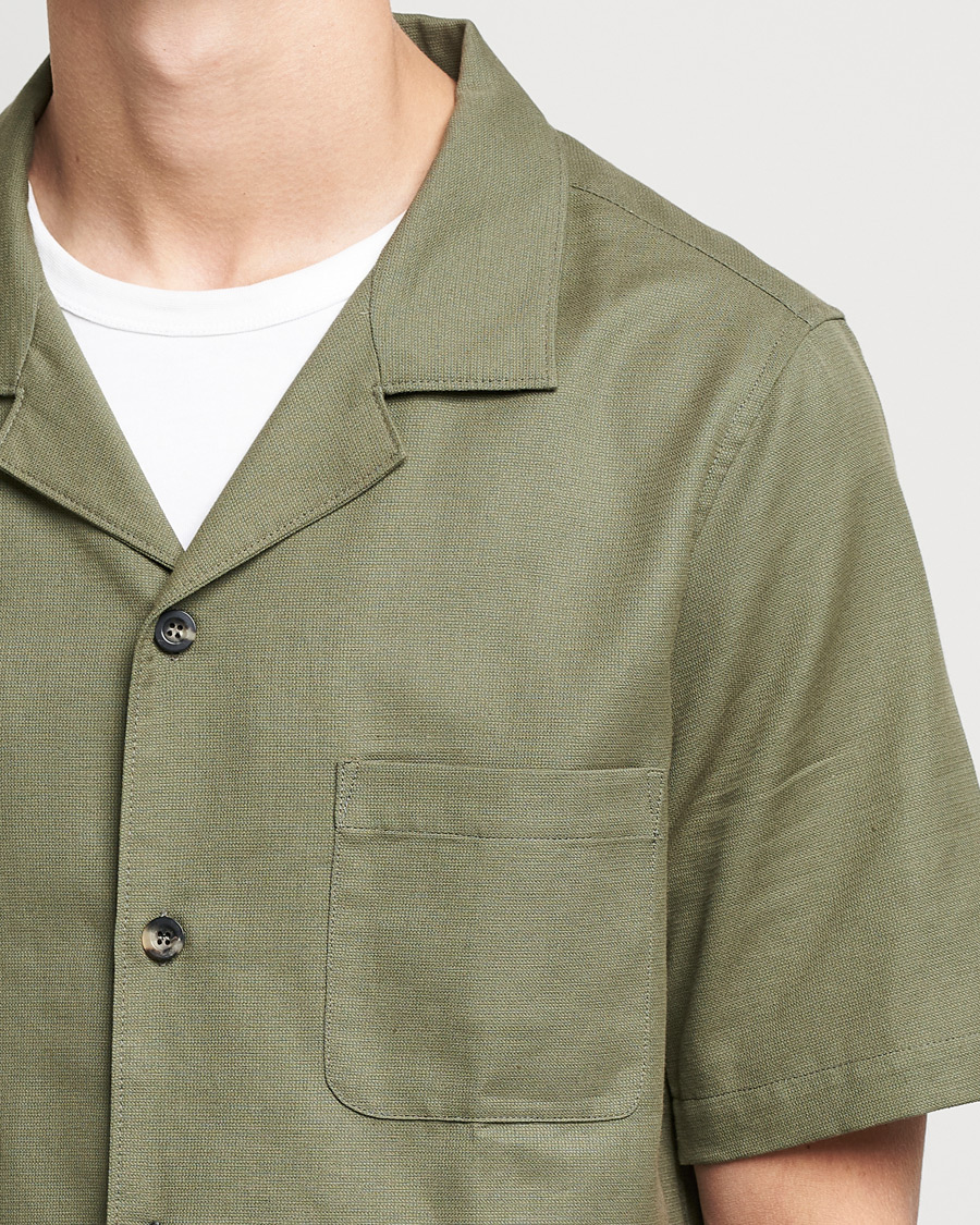 Herr | Skjortor | Private White V.C. | 3 Pocket Cruiser Shirt Olive