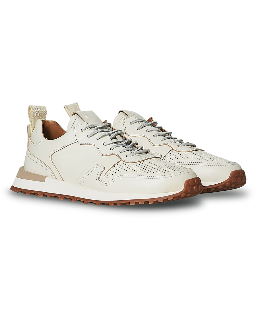 Herr | Buttero Futura Calf Leather Sneaker Off White | Buttero | Futura Calf Leather Sneaker Off White